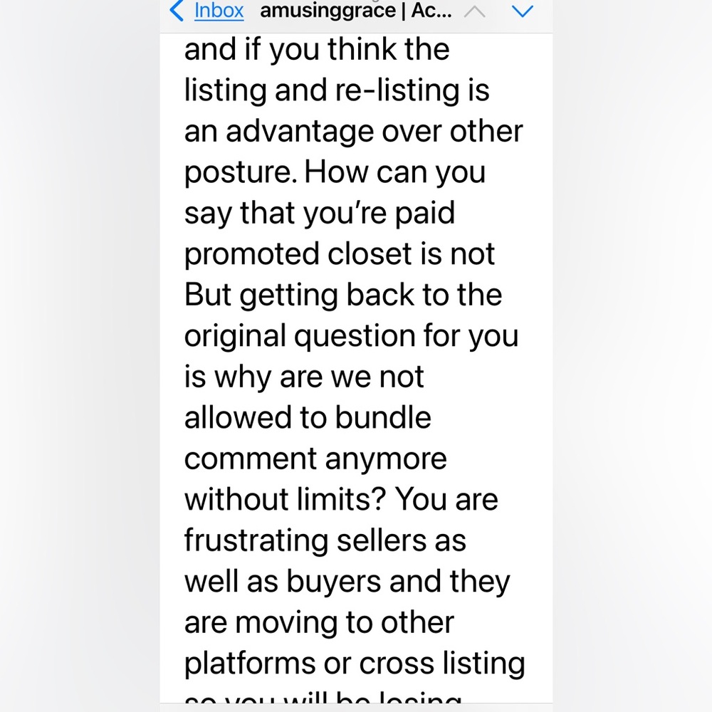 YOU HAVE REACHED YOUR MAXIMUM BUNDLE COMMENTS FOR DAY… ANYONE ELSE ANNOYED? Pics - Picture 13 of 14